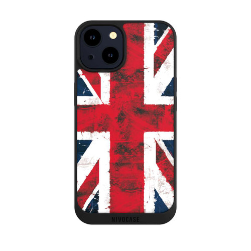 Apple iPhone 14 NIVOpure Union Jack - Grunge