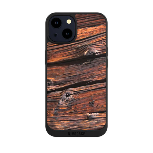 Apple iPhone 14 NIVOpure Verwitterte Holzplanken