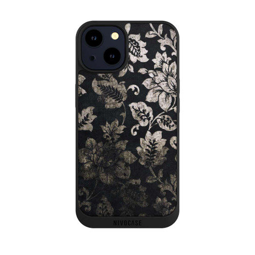 Apple iPhone 14 NIVOpure Silber Schwarz Vintage