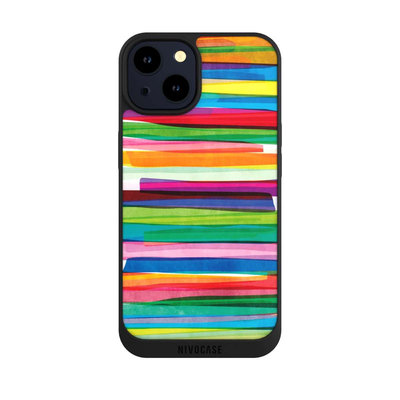 iPhone 14 NIVOpure Colourful Stripes1