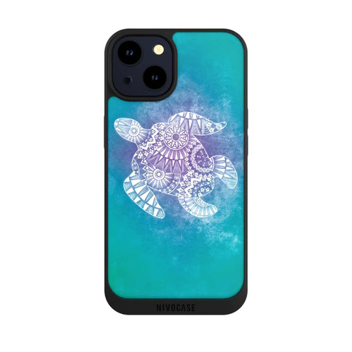 Apple iPhone 14 NIVOpure Mandala Schildkröte