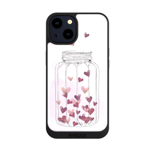 Apple iPhone 14 NIVOpure Heart in Glass