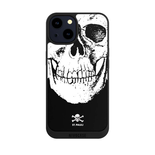 Apple iPhone 14 NIVOpure FC St.Pauli CloseupSkull