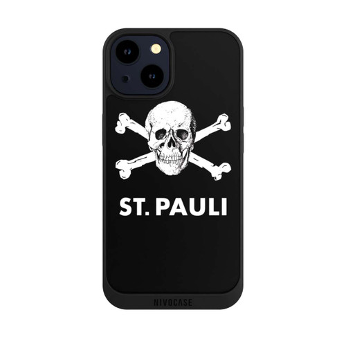 Apple iPhone 14 NIVOpure FC St.Pauli WhiteSkull