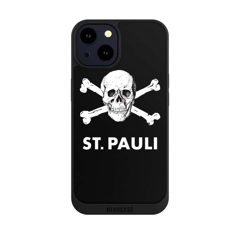 iPhone 14 NIVOpure FC St.Pauli WhiteSkull