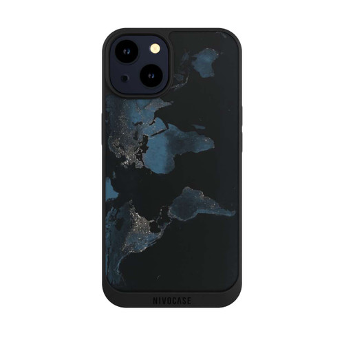 Apple iPhone 14 NIVOpure Nightlight Worldmap