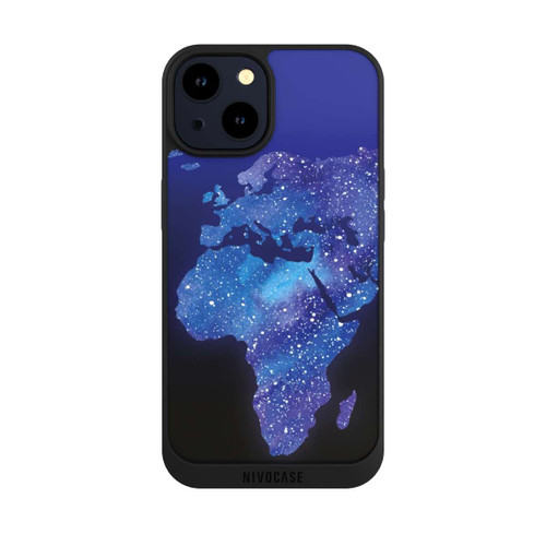 Apple iPhone 14 NIVOpure Worldmap Cosmic