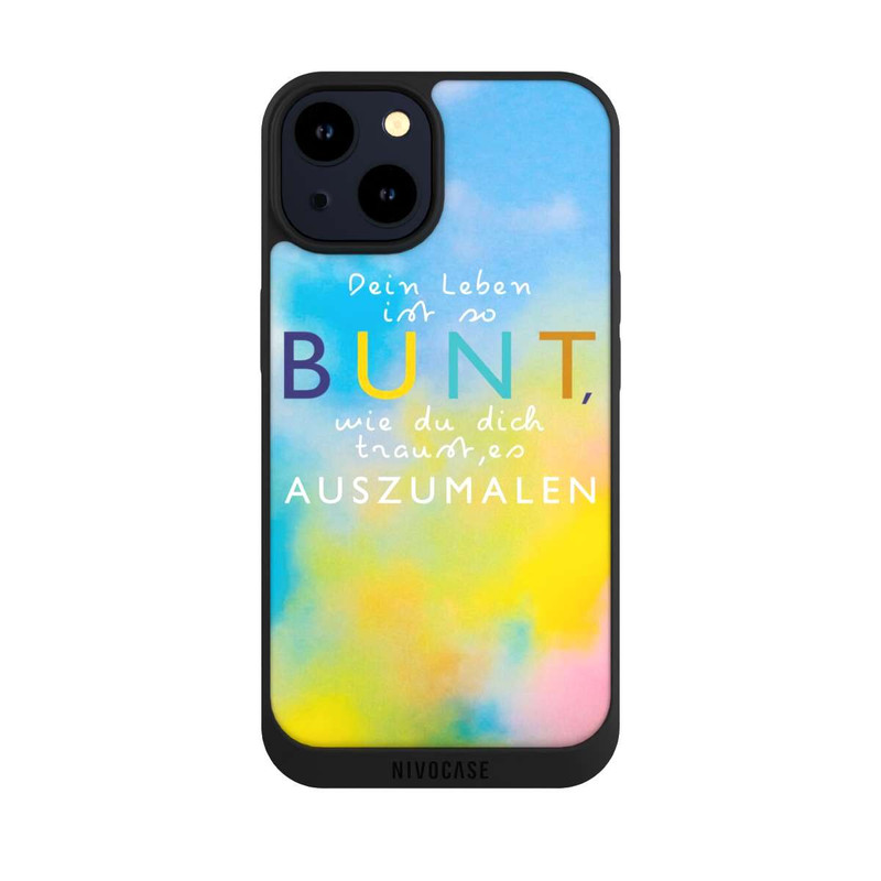 iPhone 14 NIVOpure Das Leben ist Bunt