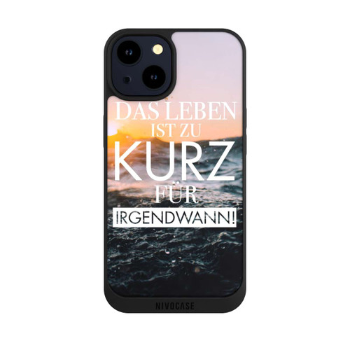 Apple iPhone 14 NIVOpure Leben zu Kurz für Irgendwann