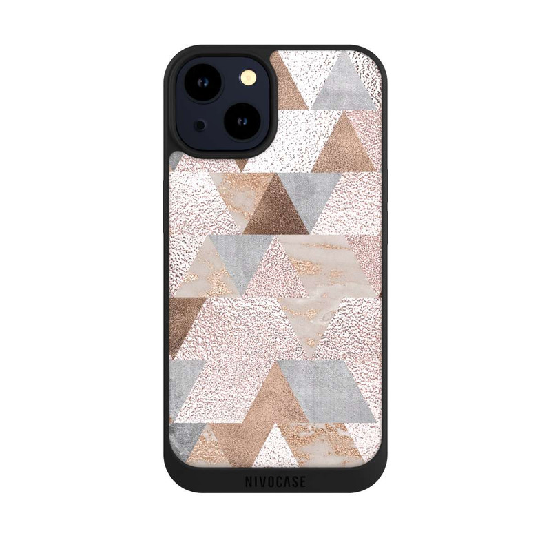 iPhone 14 NIVOpure Shimmering Triangles Look