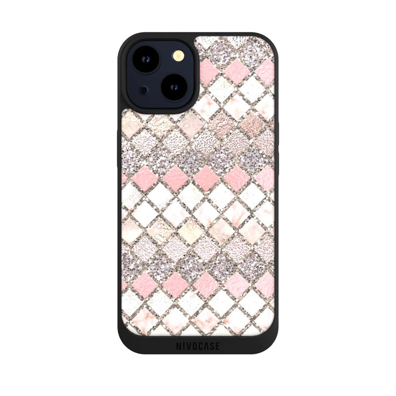 iPhone 14 NIVOpure Mosaik Glitzerlook
