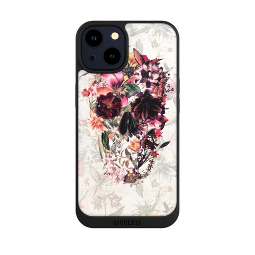 Apple iPhone 14 NIVOpure Flower Vintage Skull