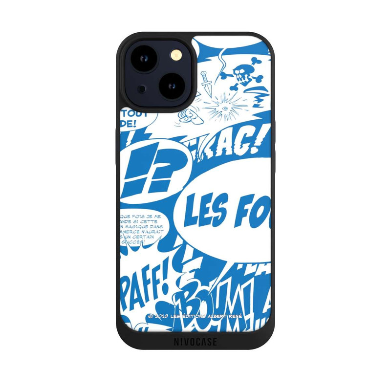 iPhone 14 NIVOpure Bulles BD Astérix Bleu