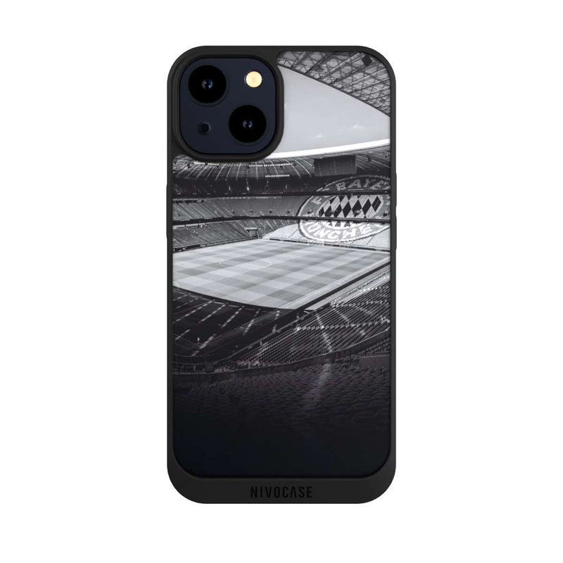 iPhone 14 NIVOpure Stadion FC Bayern - Black White