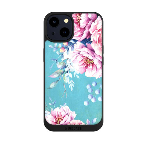 Apple iPhone 14 NIVOpure Aquarell Blumen 2