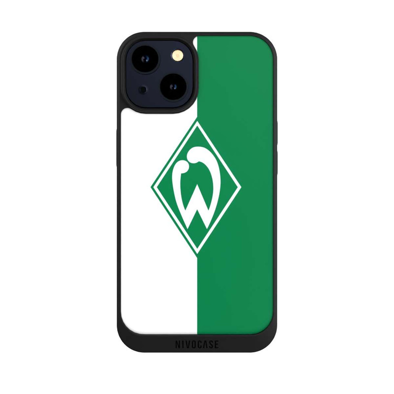 iPhone 14 NIVOpure Weiß-Grün - Werder Bremen