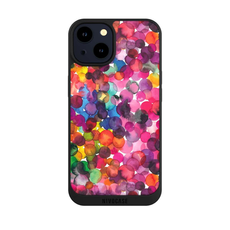 iPhone 14 NIVOpure Points aquarelle superposés