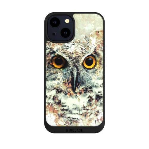 Apple iPhone 14 NIVOpure Watercolor Owl