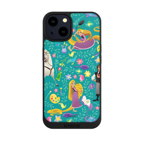 Apple iPhone 14 NIVOpure Rapunzel Blue Pattern