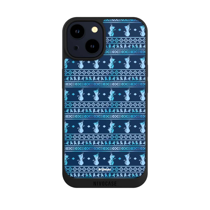 iPhone 14 NIVOpure Olaf Pattern Blue