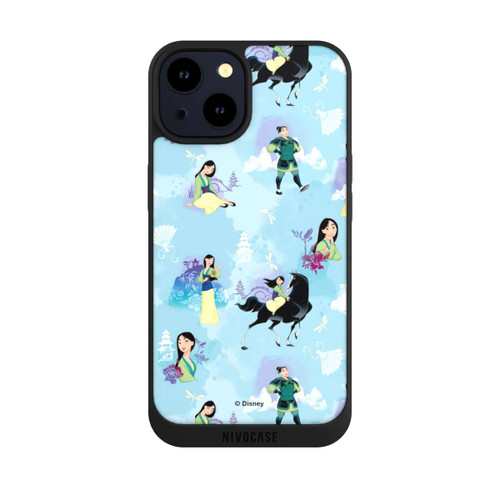 Apple iPhone 14 NIVOpure Mulan Watercolour Pattern