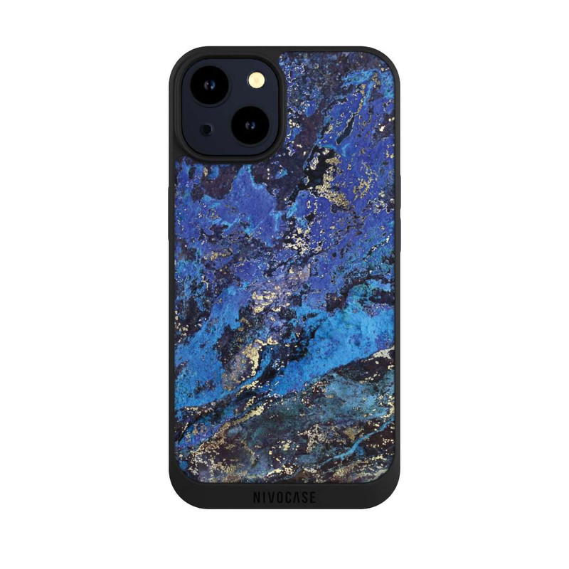 iPhone 14 NIVOpure Lapis Seamless Gold Look