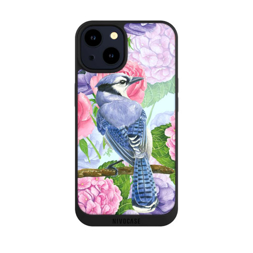 Apple iPhone 14 NIVOpure Blue Jay &amp; Flowers