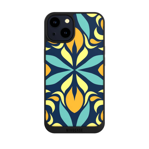 Apple iPhone 14 NIVOpure Symmetrical Retro Pattern