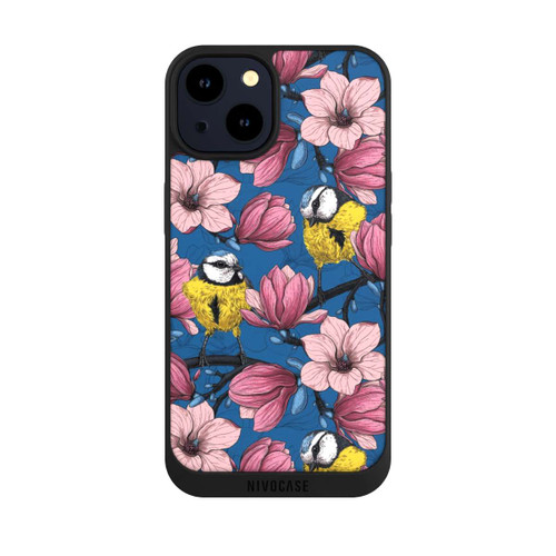 Apple iPhone 14 NIVOpure Blue Tit &amp; Magnolia