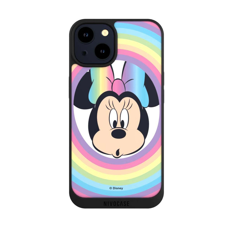 iPhone 14 NIVOpure Minnie Rainbow Circle