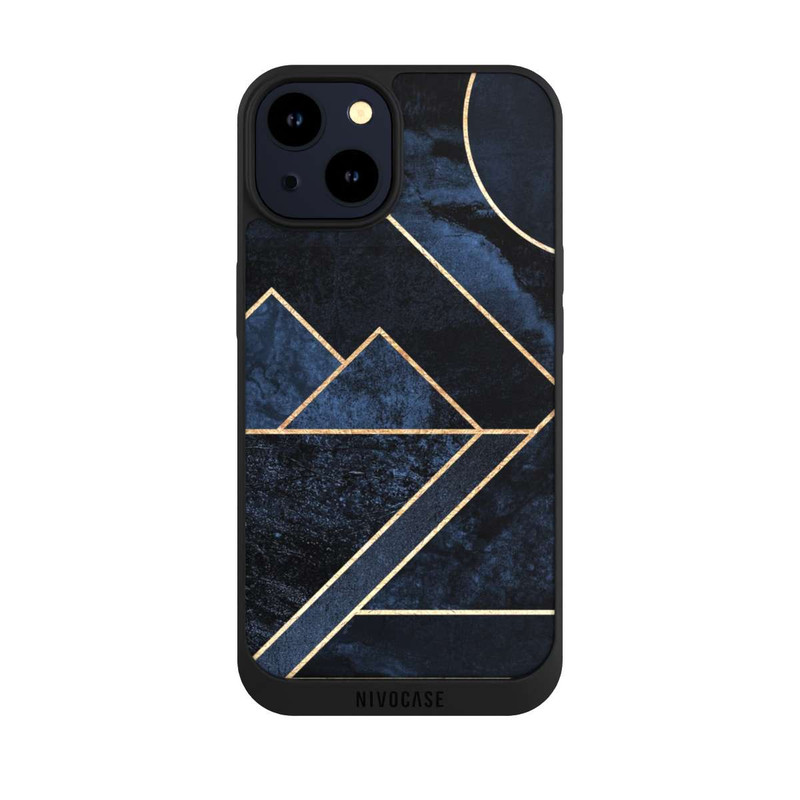 iPhone 14 NIVOpure Impression d’or sauvage moderne