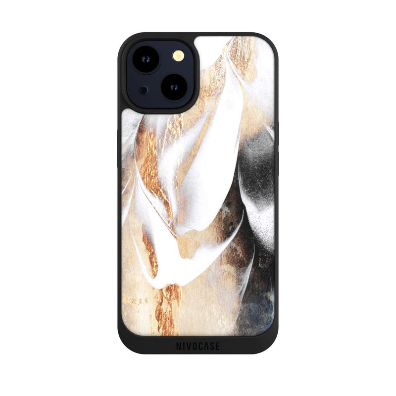iPhone 14 NIVOpure Beruhige Deine Seele Golddruck