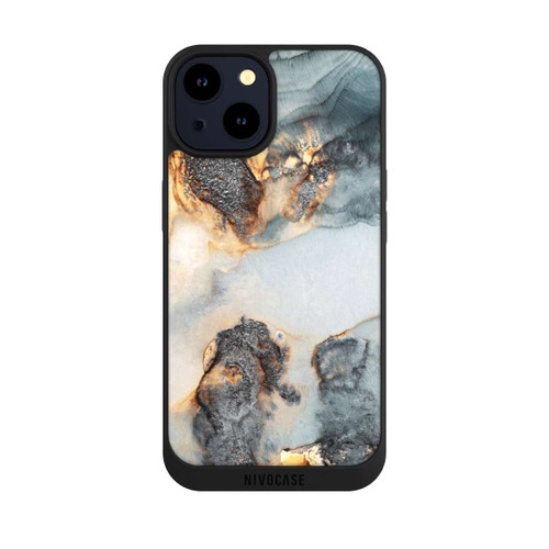 Apple iPhone 14 NIVOpure Flutwellen Golddruck