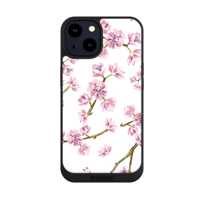 iPhone 14 NIVOpure Fleurs de Cerisier Rose