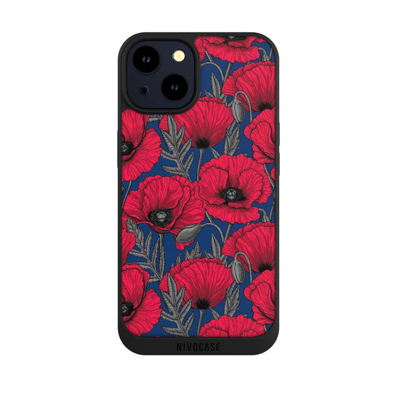 iPhone 14 NIVOpure Night poppy garden