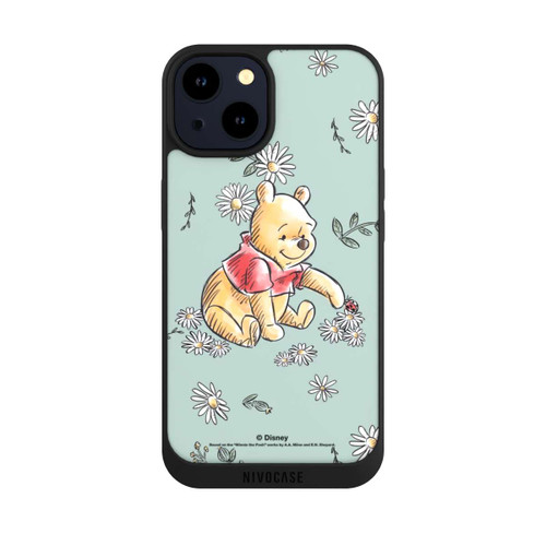 Apple iPhone 14 NIVOpure Winnie Puuh Gänseblümchen und Käfer Liebe