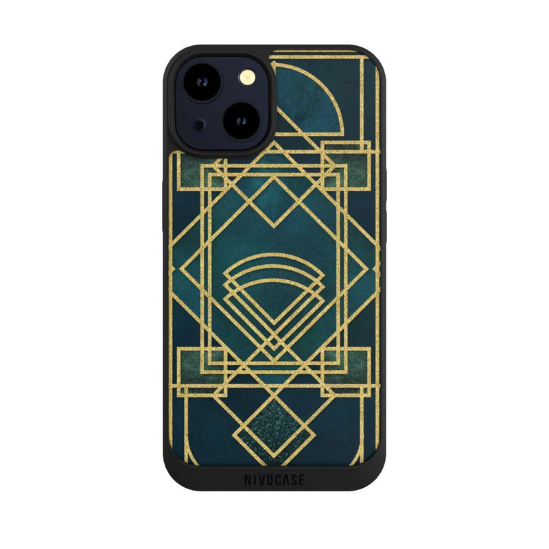 iPhone 14 NIVOpure Art Deco Quadrat