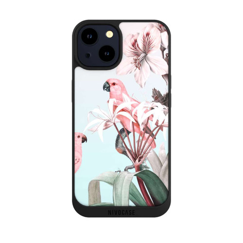 Apple iPhone 14 NIVOpure Pastel Parrots Paradise