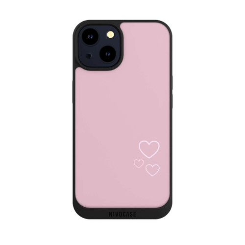 Apple iPhone 14 NIVOpure Pink little hearts
