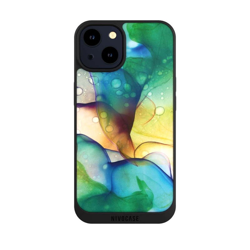 iPhone 14 NIVOpure Liquid Art Green Meadow