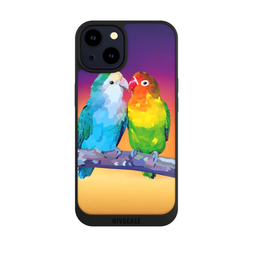 Apple iPhone 14 NIVOpure Lovebirds Colorful