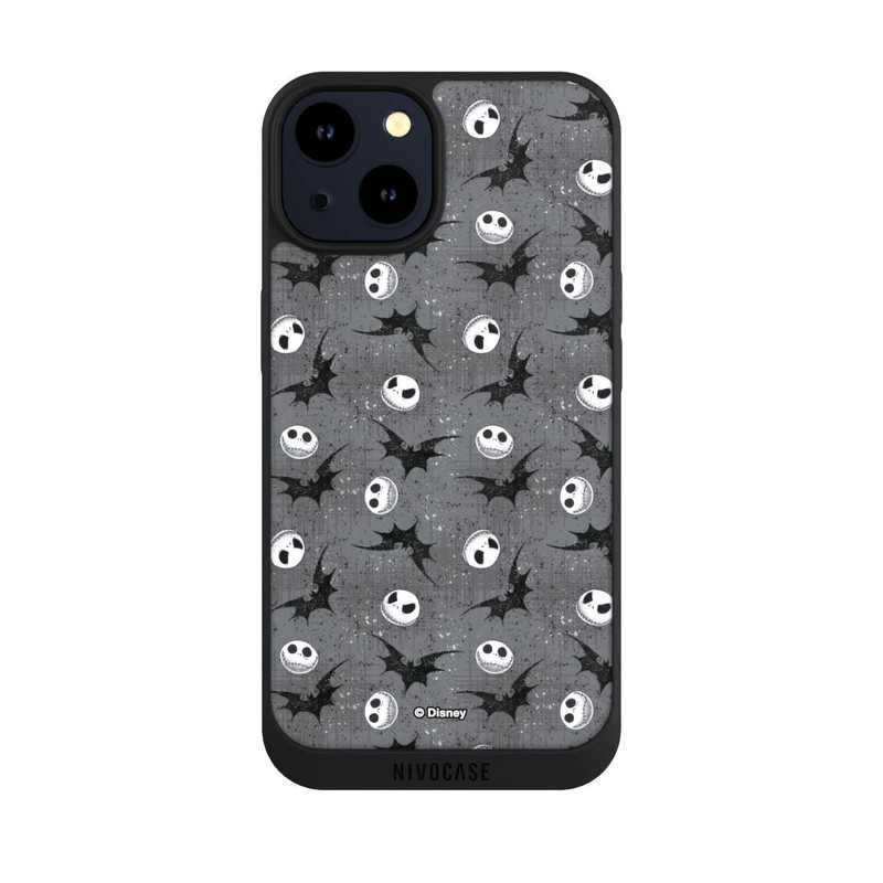 iPhone 14 NIVOpure Jack Grey Pattern Tim Burtons Nightmare before Christmas