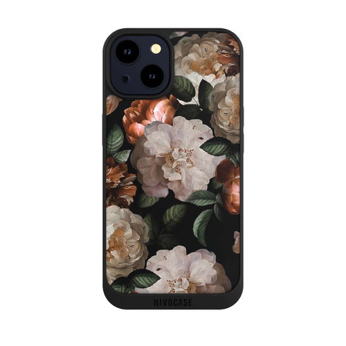 Apple iPhone 14 NIVOpure Copper Roses Wallpaper