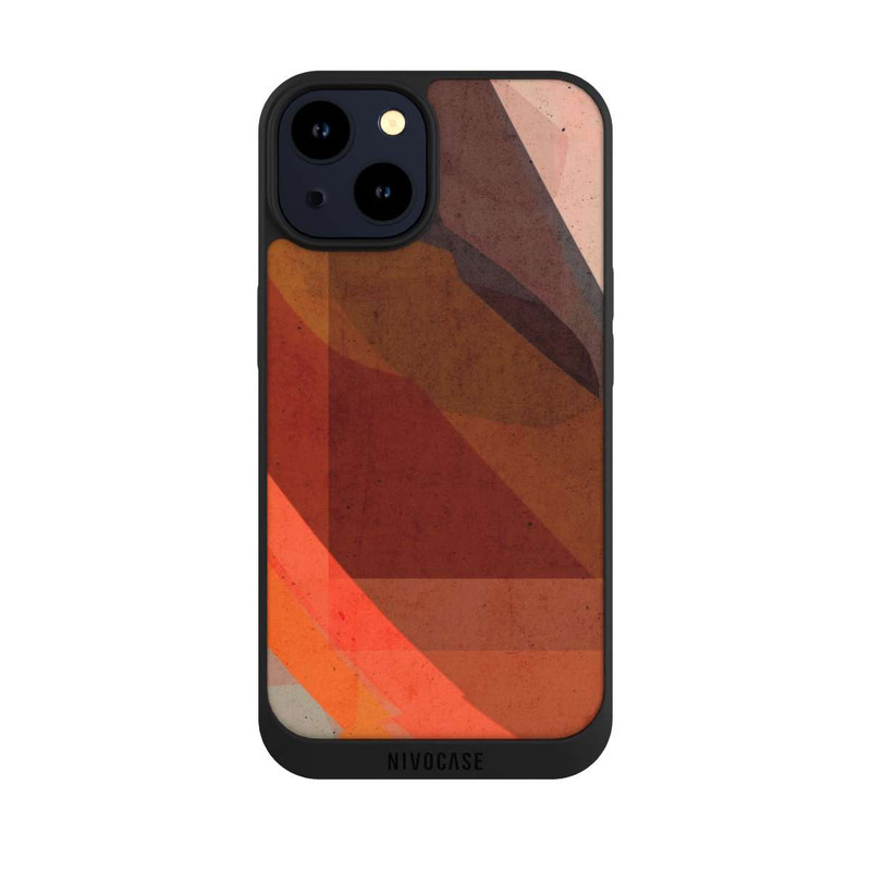 iPhone 14 NIVOpure Vague rouge rouille