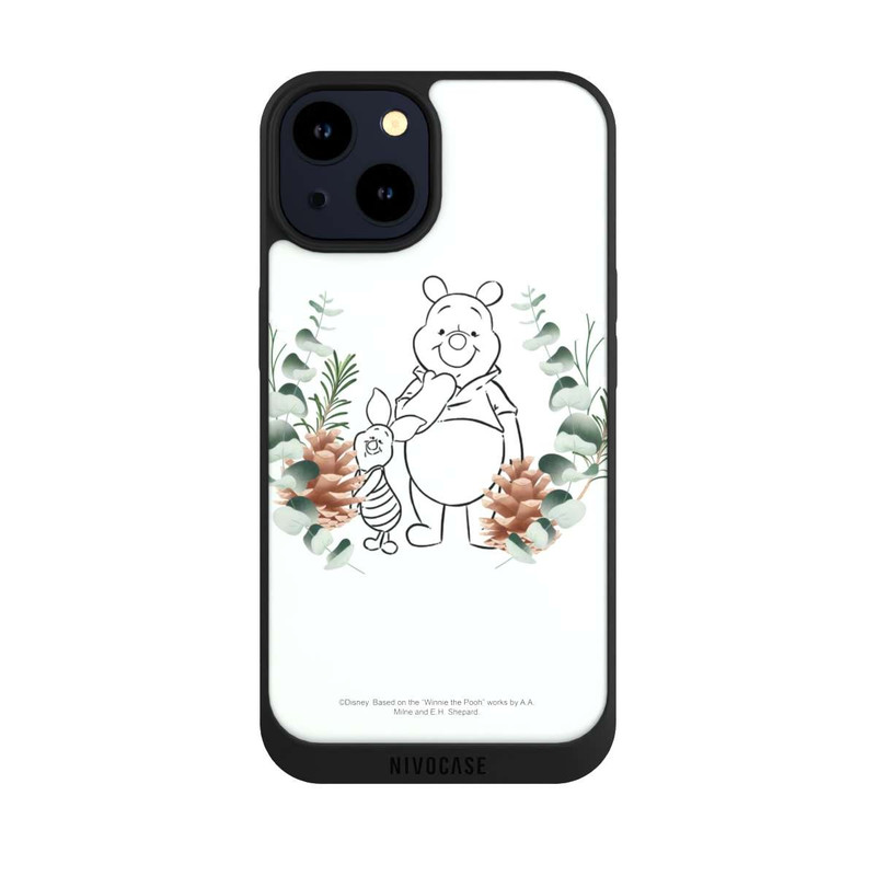 iPhone 14 NIVOpure Green Love Pooh and Piglet
