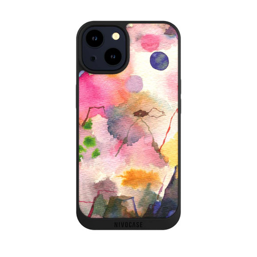 Apple iPhone 14 NIVOpure Aquarell bunte Berge