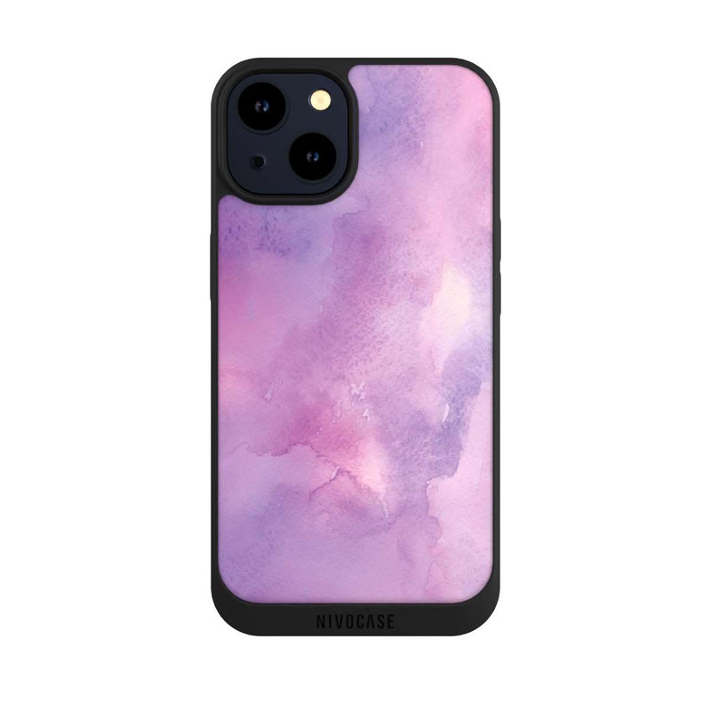 iPhone 14 NIVOpure Watercolour Pink Clouds