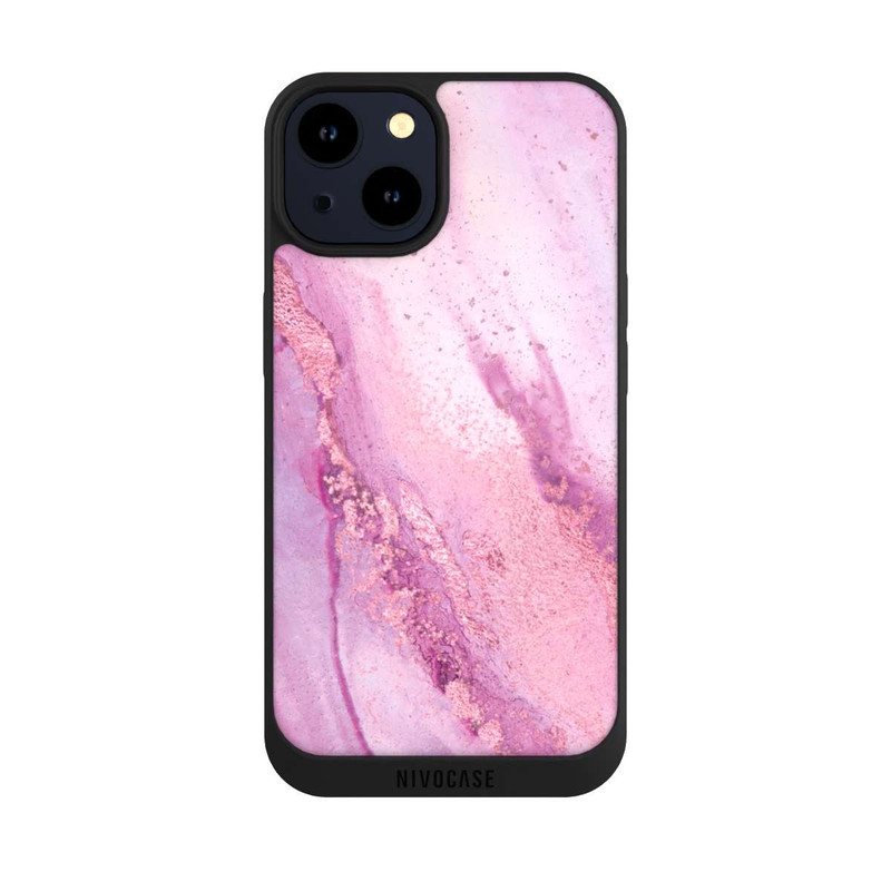 iPhone 14 NIVOpure Encre murale en marbre violet