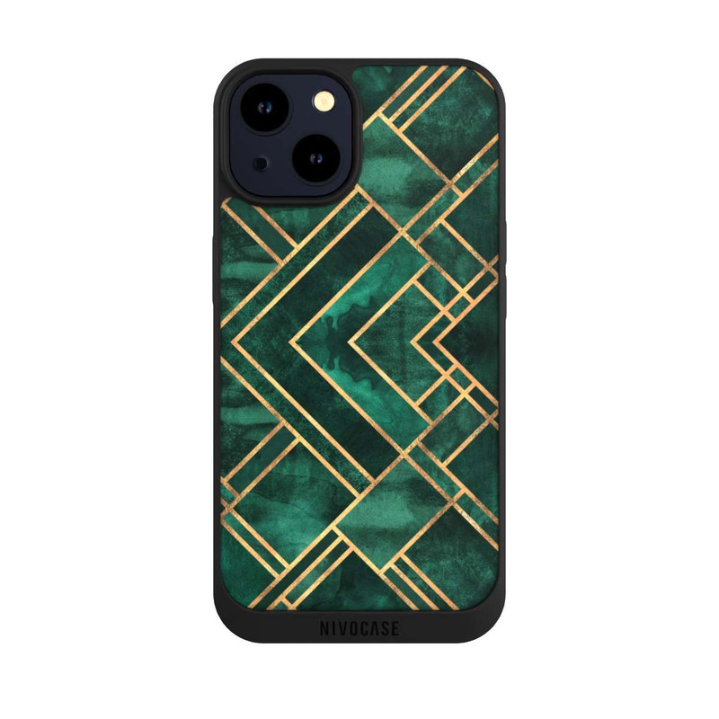 iPhone 14 NIVOpure Grüne Blöcke