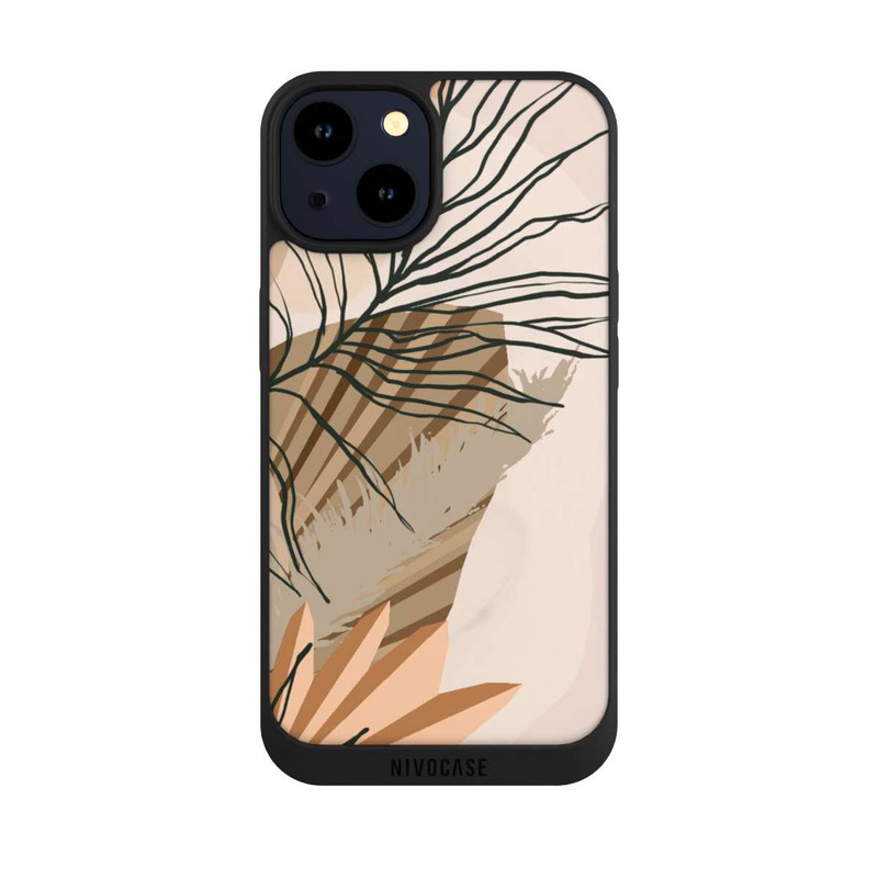iPhone 14 NIVOpure Line Art Sommer Farn